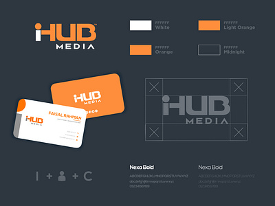 iHUB Media - Brand Identity abstract app design apps design brand design brand identity branding brandmark design flat flat design icon illustration logo logo design logodesign logomark logomarks startup startup logo vector