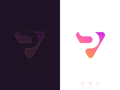 VP Triangle - Logo Design by Usman Qureshi on Dribbble