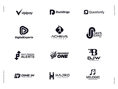 Logo Collection 2019-2020 by Usman Qureshi on Dribbble