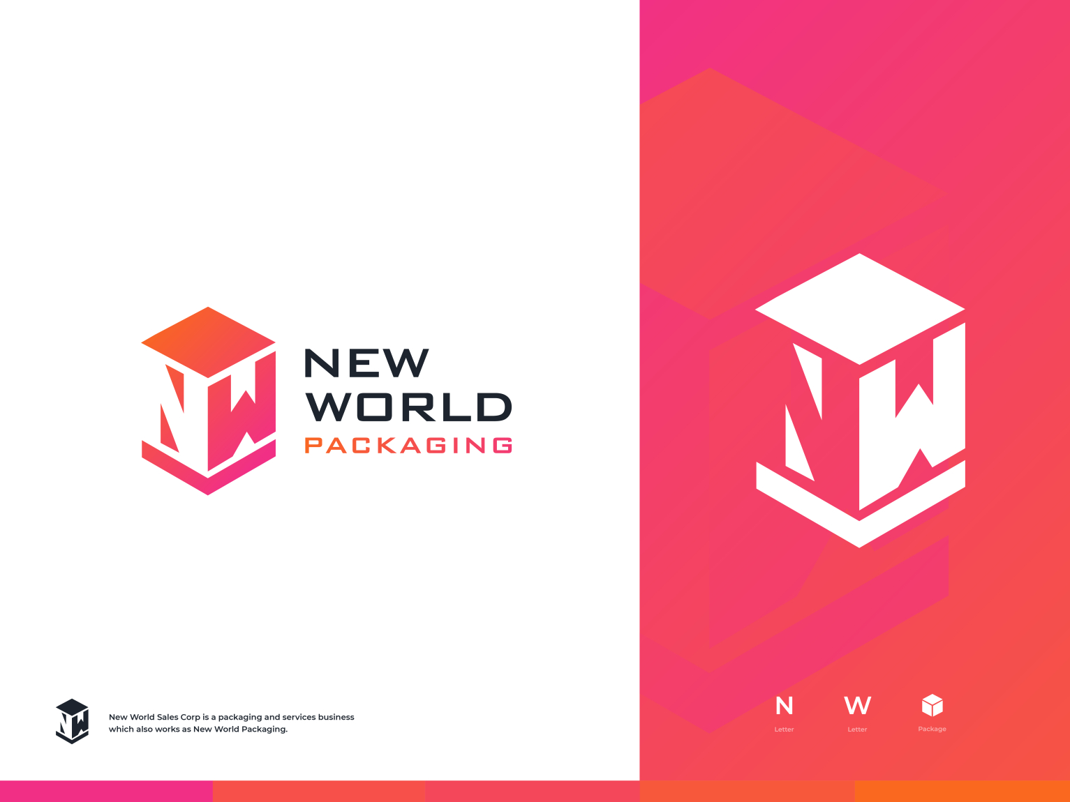 New World Logo Design By Usman Qureshi On Dribbble