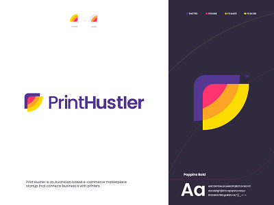 Approved Logo Design for Print Hustler