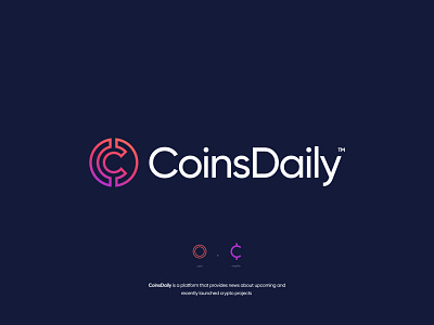 CoinsDaily - Logo Concept 01 binance bitcoin branding c letter coin connect crypto crypto logo cryptocurrency digital ethereum finance fintech litecoin logo logo design network ripple visual identity wallet