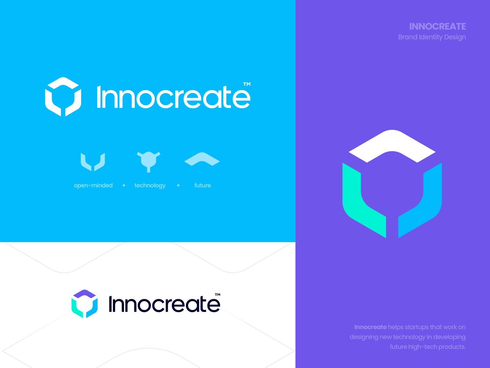 Innocreate - Approved Logo Design by Usman Qureshi for Outcraft on Dribbble