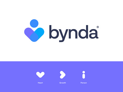 Bynda - Approved Logo Design app automation branding clean dashboard design engagement icon identity logo logo concept logo mark marketing minimal modern remote saas tool ui vector