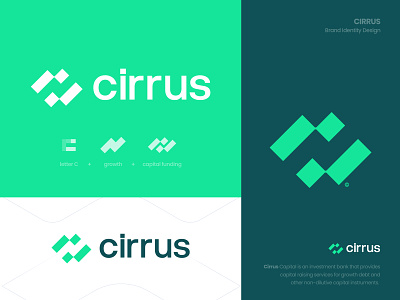 Cirrus - Approved Logo Design bank brand brand identity branding card cirrus currency finance fintech icon identity logo logo design logomark mark modern money pay simple typography