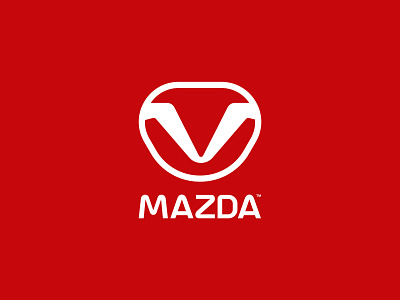 MAZDA redesign / logo concept / 2022 🚘 auto automotive design bold brand branding brands of the world car clean clever concept design for sale unused buy graphic design logo design logo mark symbol icon mazda minimal modern logo redesign type typography custom text ui