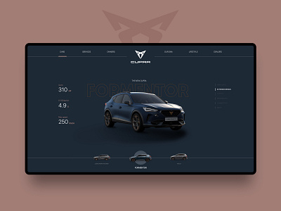 Website - Concept adobe xd adobexd car clean concept creative cupra dailyui design interface seat ui ux website website concept