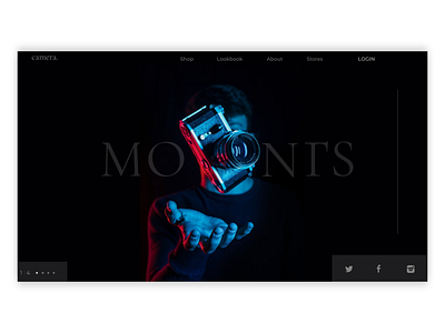 camera. art branding design flat graphic design minimal ui ux web website