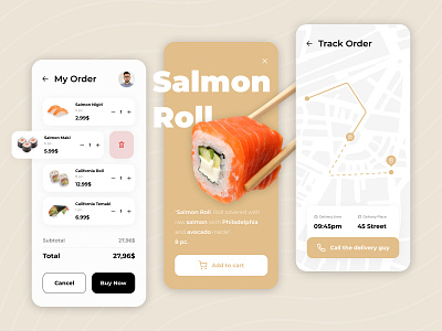 Food Delivery | Mobile App 🍣🥢