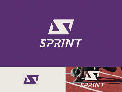 SPRINT LOGO brand identity branding drink identitydesign logo logodesign logotype monogram monogram logo sports logo sprint
