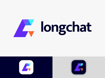 Long Chat Logo project brand identity branding identitydesign logo logo design logodesign logomark logotype monogram monogram logo