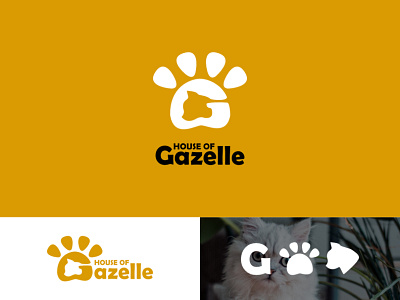 Gazelle Logo Project brand identity branding identitydesign logo logo design logodesign logomark logotype monogram monogram logo