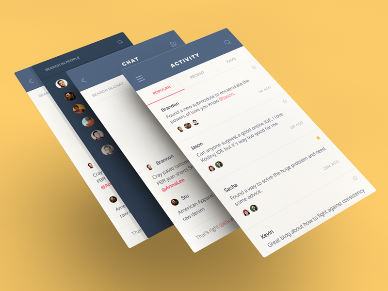 KD Mobile Feed by Emre Mazursky on Dribbble