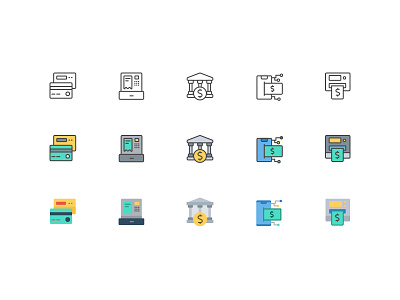 Icons for placeholder payment methods icon