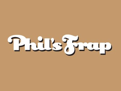 Phil's Frap Logotype