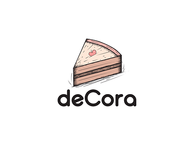 doCora Brand Logo branding cake cake logo design food logo illustration logo logo design logo designer minimalist unique logo vintage vintage logo