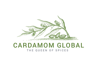 Cardamom Global Logo Design