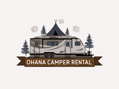 Ohana Camper Rental Logo