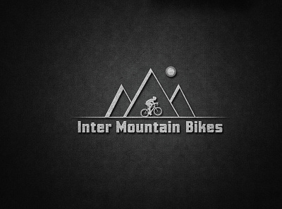 Inter Mountain Bikes Logo Design branding design icon icon design illustraion illustrator logo logo design branding logo maker logodesign logodesigner logotype typography vector