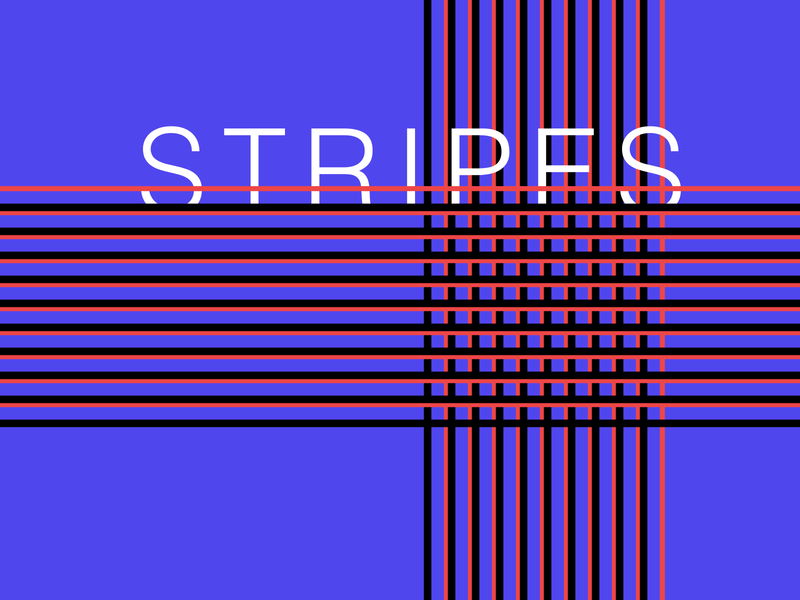 Stripes aftereffects animation
