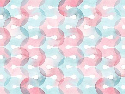 Watercolor Pattern overlay pattern pink teal texture transparency watercolor