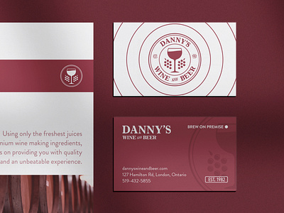 Logo & branding / DANNY'S WINE & BEER