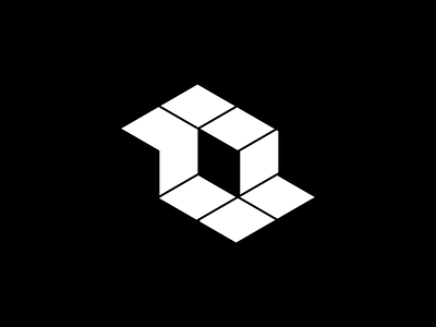 Abstract logo abstract blocks branding design graphic design inspiration logo logodesign minimal minimalism shape symbol