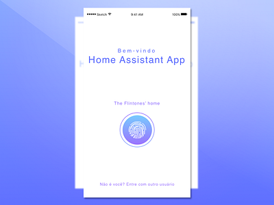 Daily UI challenge #001 — Smart Home Page smart ui ux