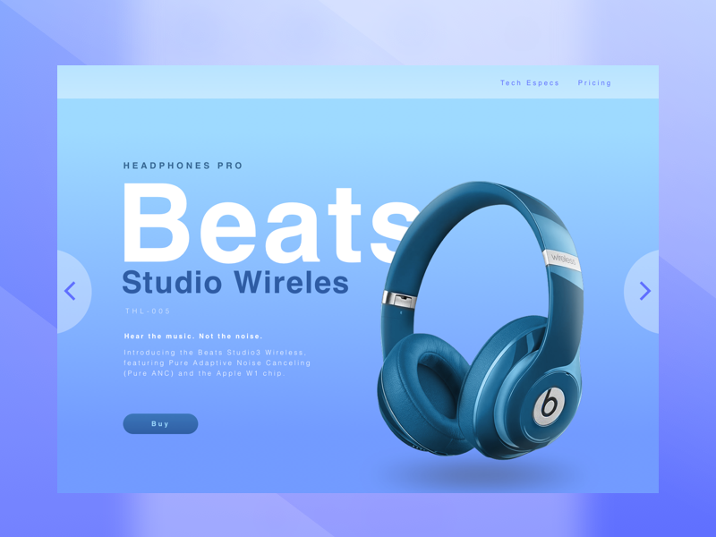 Daily UI challenge #003 — A Landing Page by Wesley on Dribbble