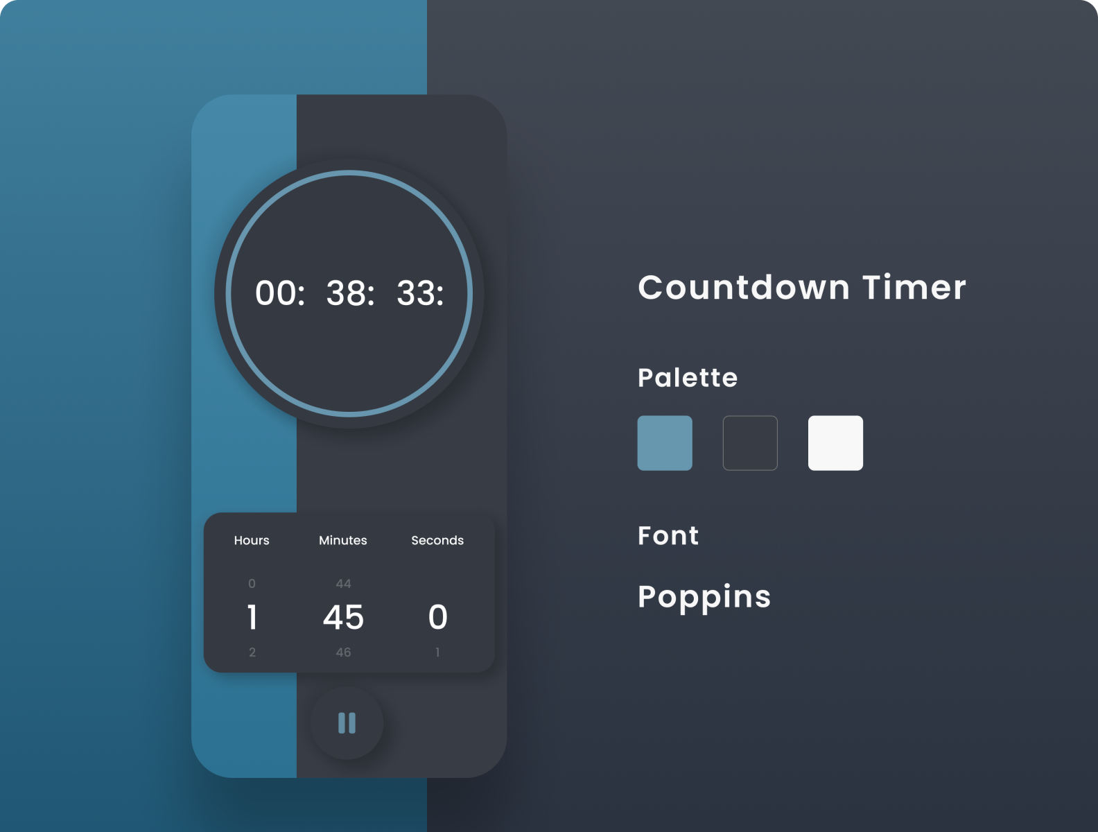 Countdown timer by Vaishali M on Dribbble