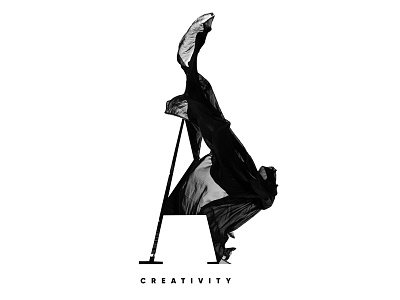 A | Creativity clean creativity experimental fashion graphic design mono type typography