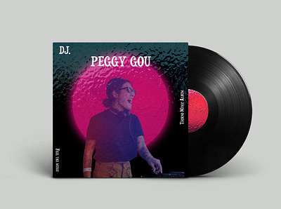 Peggy gou techno album cover design branding