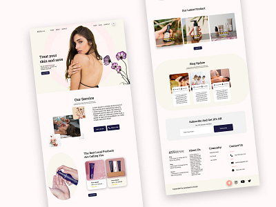 Landing Page - Beauty