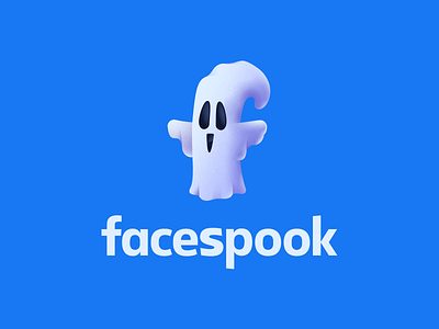 Dawn of the Brands: Facespook brand identity brand sign branding dribbbleweeklywarmup ghost halo lab identity logo logotype packaging playoff spooky warmup
