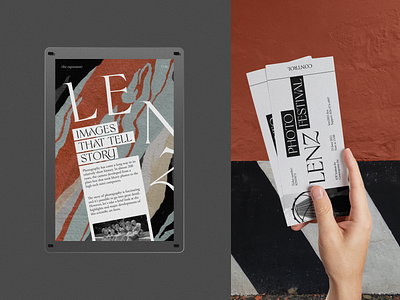 Lenz Photo Fest Branding