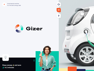 Gizer Branding brand design brand identity brand sign brandbook branding branding agency branding concept energy halo lab identity identity design logo logo design logotype print printing