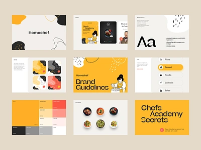 Homechef Branding agency brand guidlelines brand identity brand sign brandbook branding branding design business design halo halo lab identity logo logo design logotype marketing packaging smm startup studio