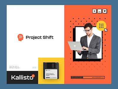 Project Shift - Step into IT agency brand book brand guidelines brand identity branding branding design engineering halo halo lab identity logo logo design logotype packaging project software studio