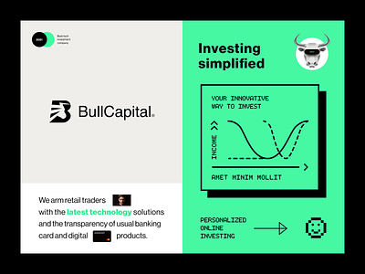 Bull Capital - Fintech Branding