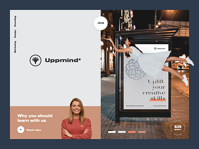 Uppmind Branding brand identity brand sign branding branding design business creativity dribbble dribble halo halo lab identity it logo logo design logotype motivation packaging skills startup