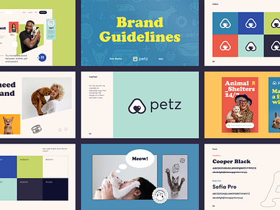 Petz Brand Guidelines brand identity branding design halo halo lab identity logo logotype packaging