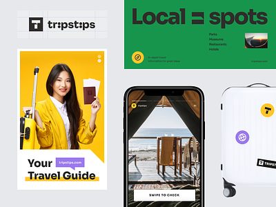 Tripstips Travel Guides - Branding
