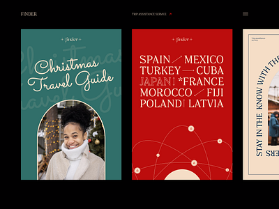 Finder. Сhristmas Travel Guide