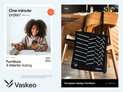 Vaskeo Furniture Design - Logo and Branding