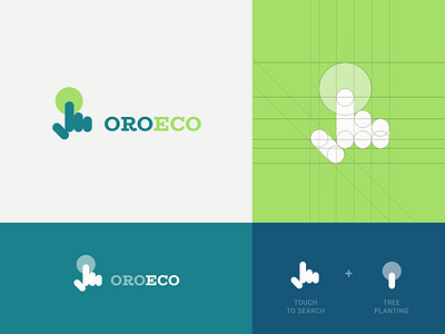 Oroeco Logo brand identity branding business colourful design eco ecology halo halo lab icons identity identity design logo logo design logotype marketing startup vector