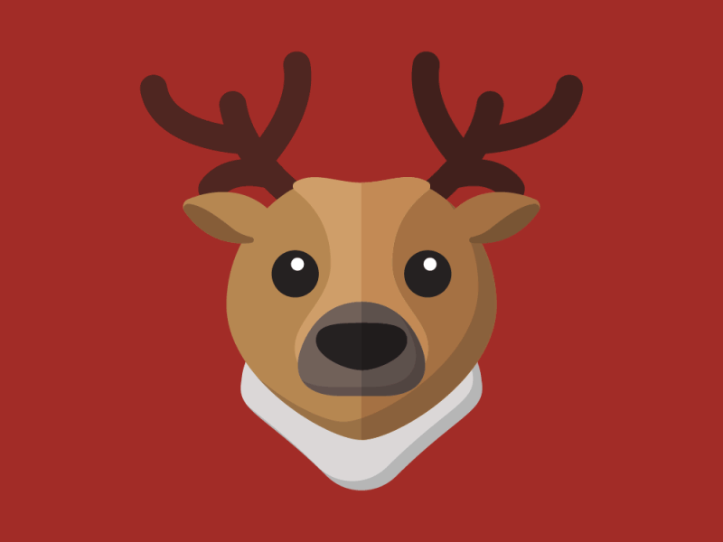 Animated Reindeer by Parker Young on Dribbble
