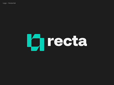 Recta Logo Design abstract branding data futuristic graphic design logo logo design logo mark minimal simple studio symbol