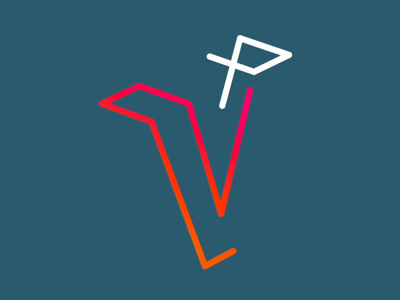 Zalando Vizions 2017 Logo Animation 2d after effects animation illustration motion design motion graphics vector