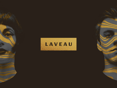 Laveau band design gold illustration laveau music rinker