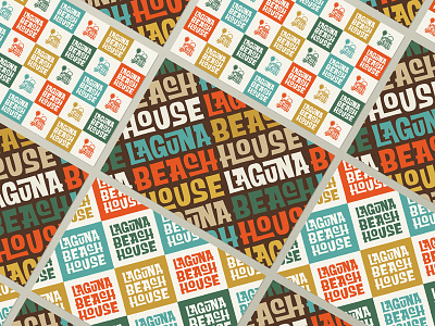 LBH Postcards "Logos" branding california design hotel identity laguna beach lettering logo postcard rinker type typography